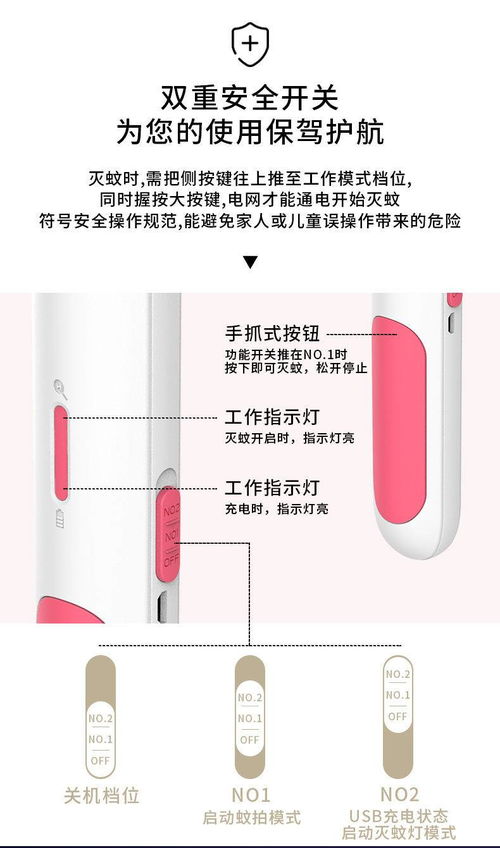 二合一電蚊拍滅蚊燈 家用強力滅蚊新選擇